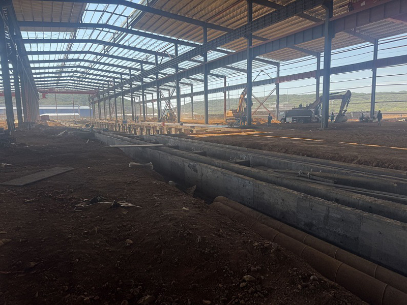 Zimbabwe: Bar and wire composite production line